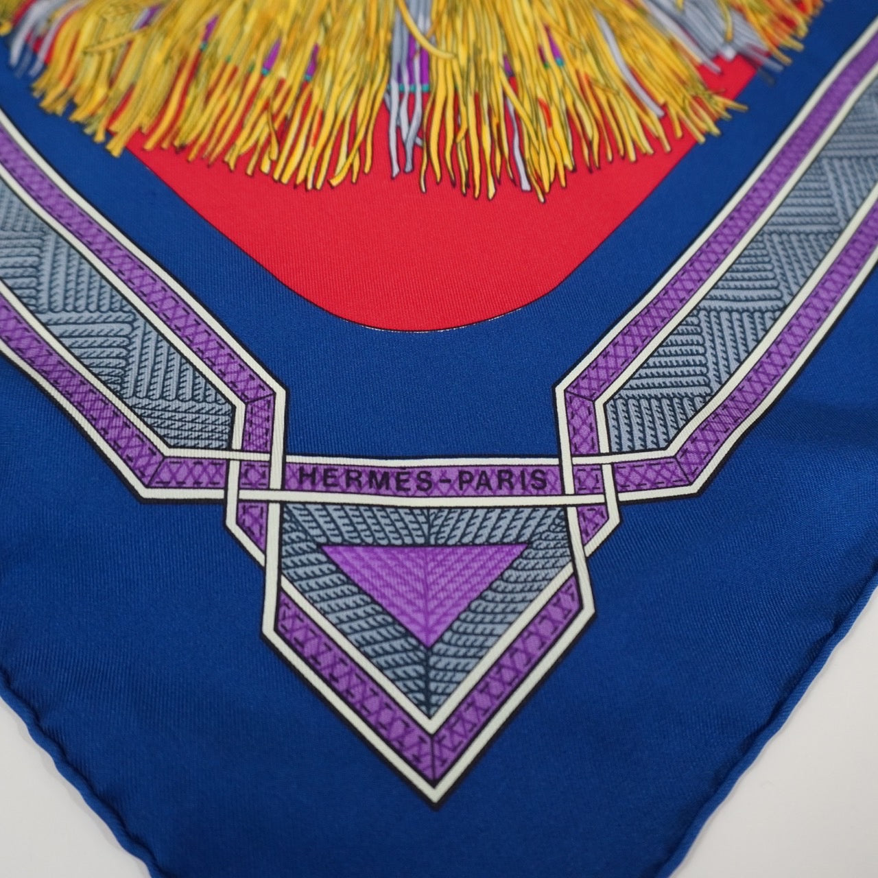 ”Hermes” Silk Scarf Made in France