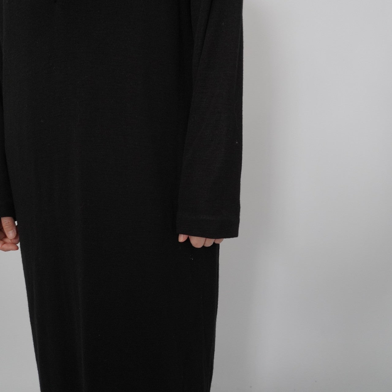 90s V Neck Knit Dress