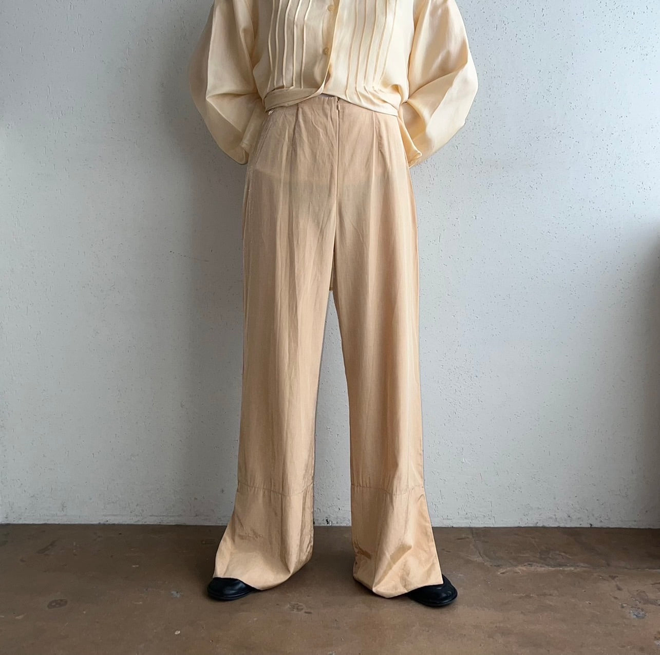 90s EURO Slit Design Pants