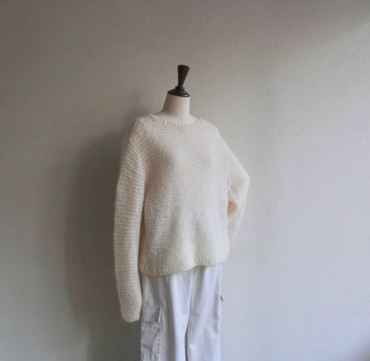 90s White Knit