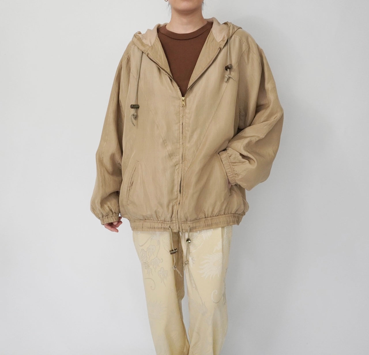 90s Silk Light Jacket