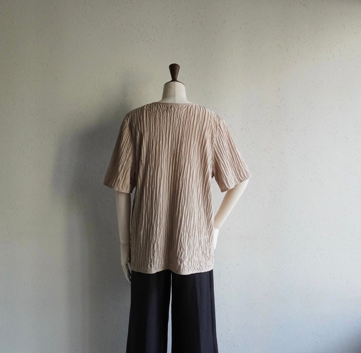 90s Pleated Top Made in USA