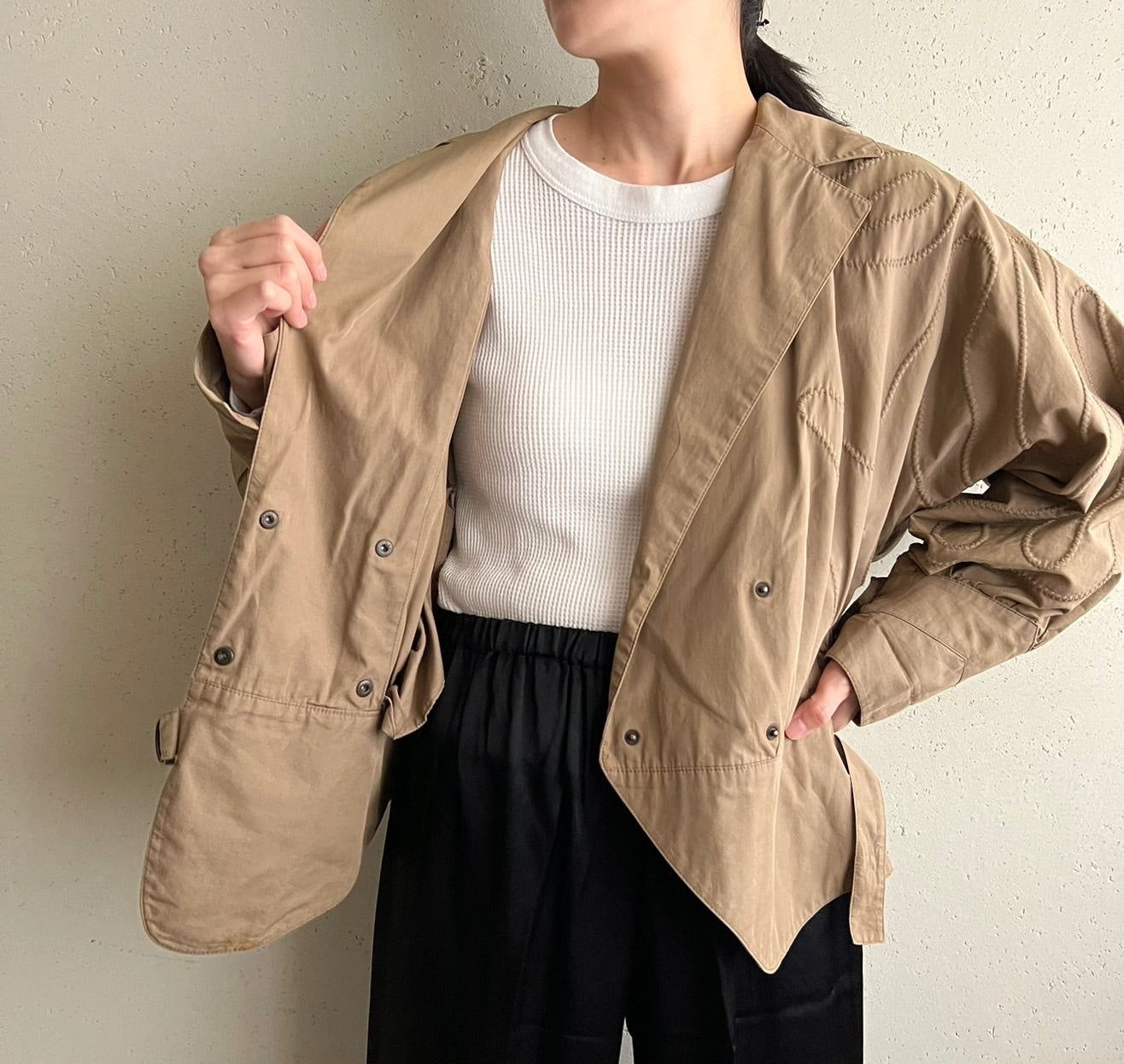 80s EURO Cotton Light Jacket