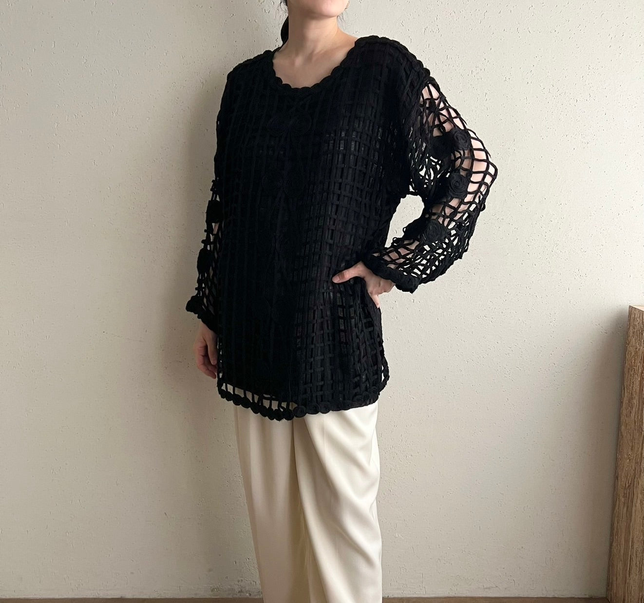 Black Design Top