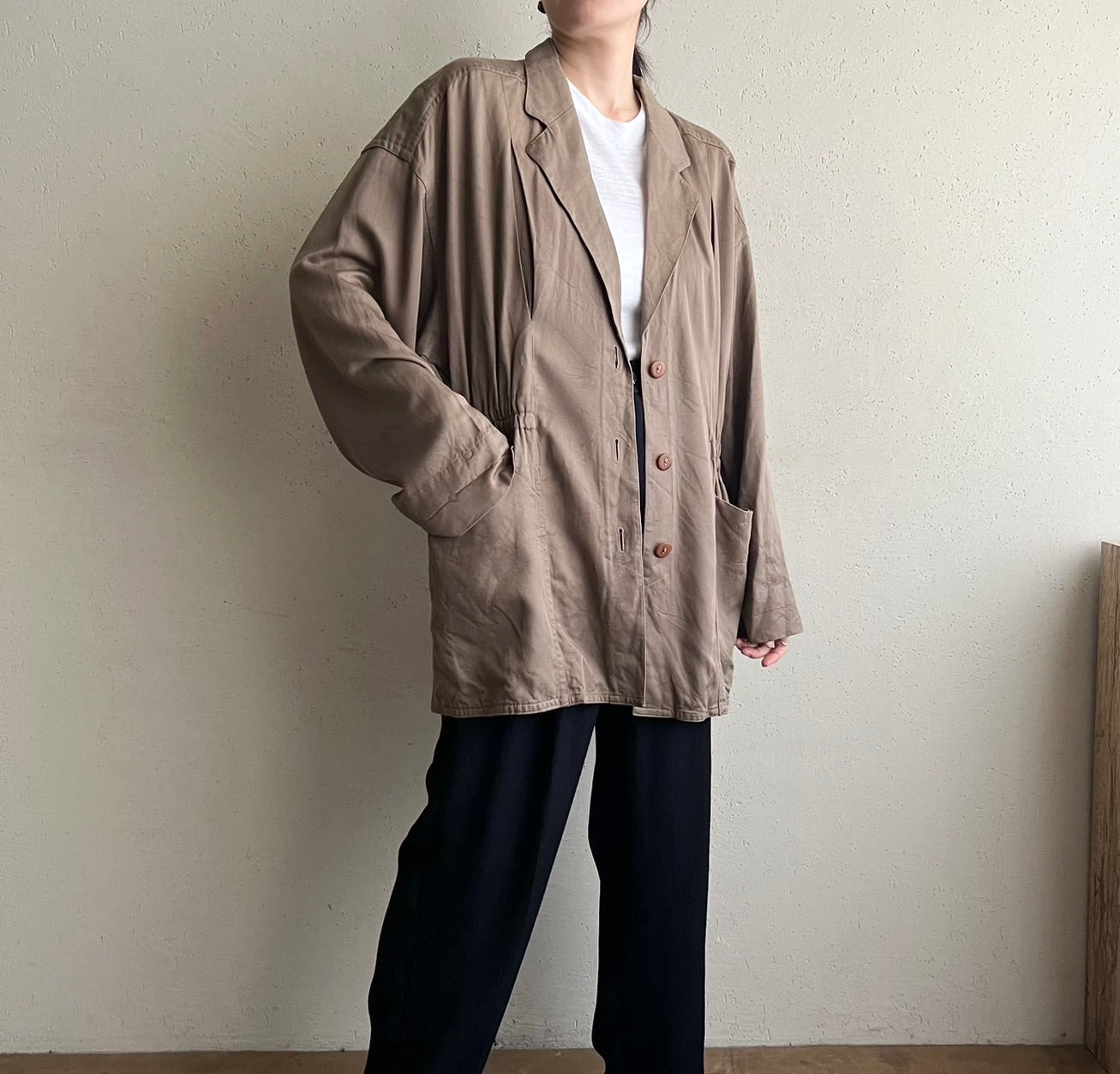 90s Rayon Jacket Made in France