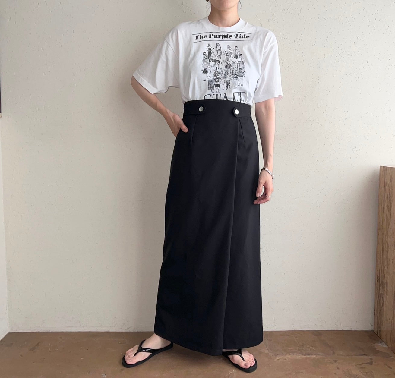 90s French Fabrique Skirt
