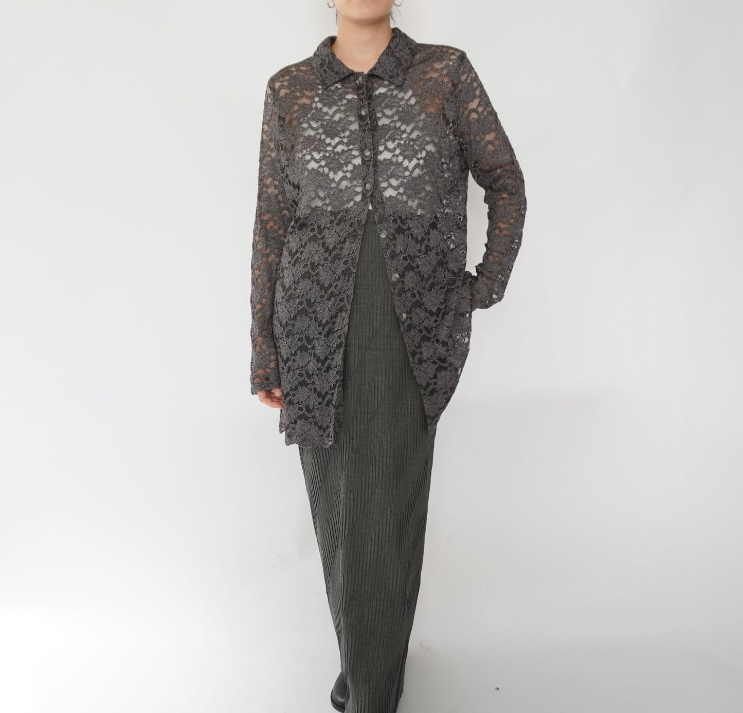 90s EURO Lace Shirt