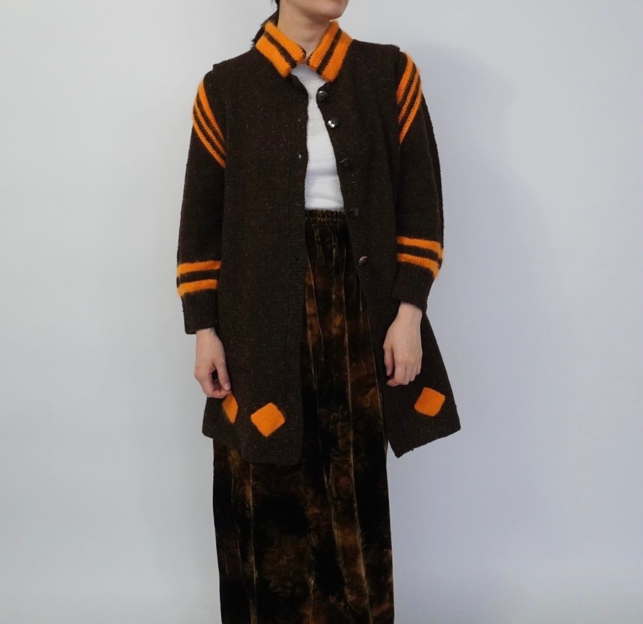 80s Design Knit Jacket