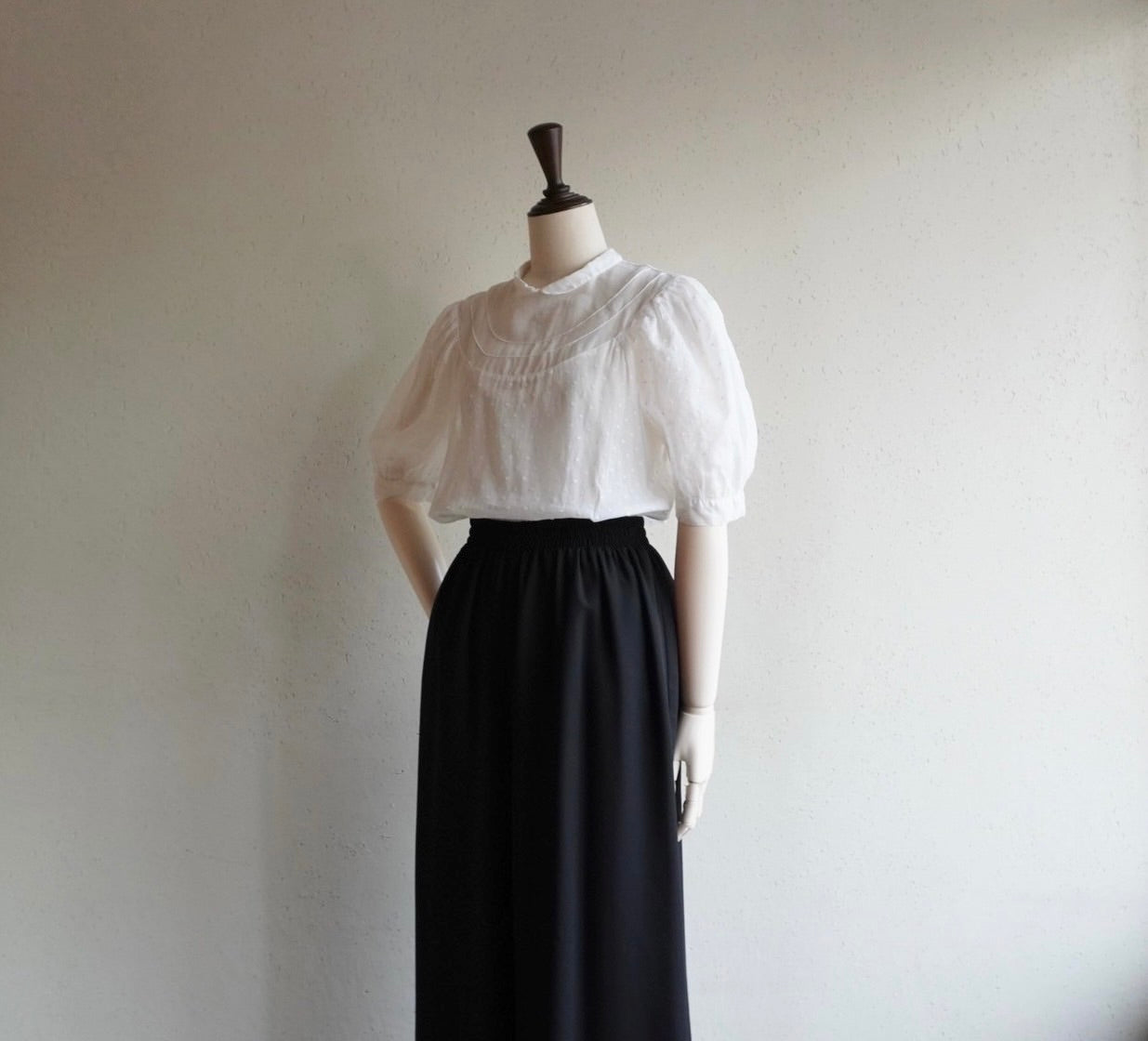 90s Sheer Blouse Made in Italy