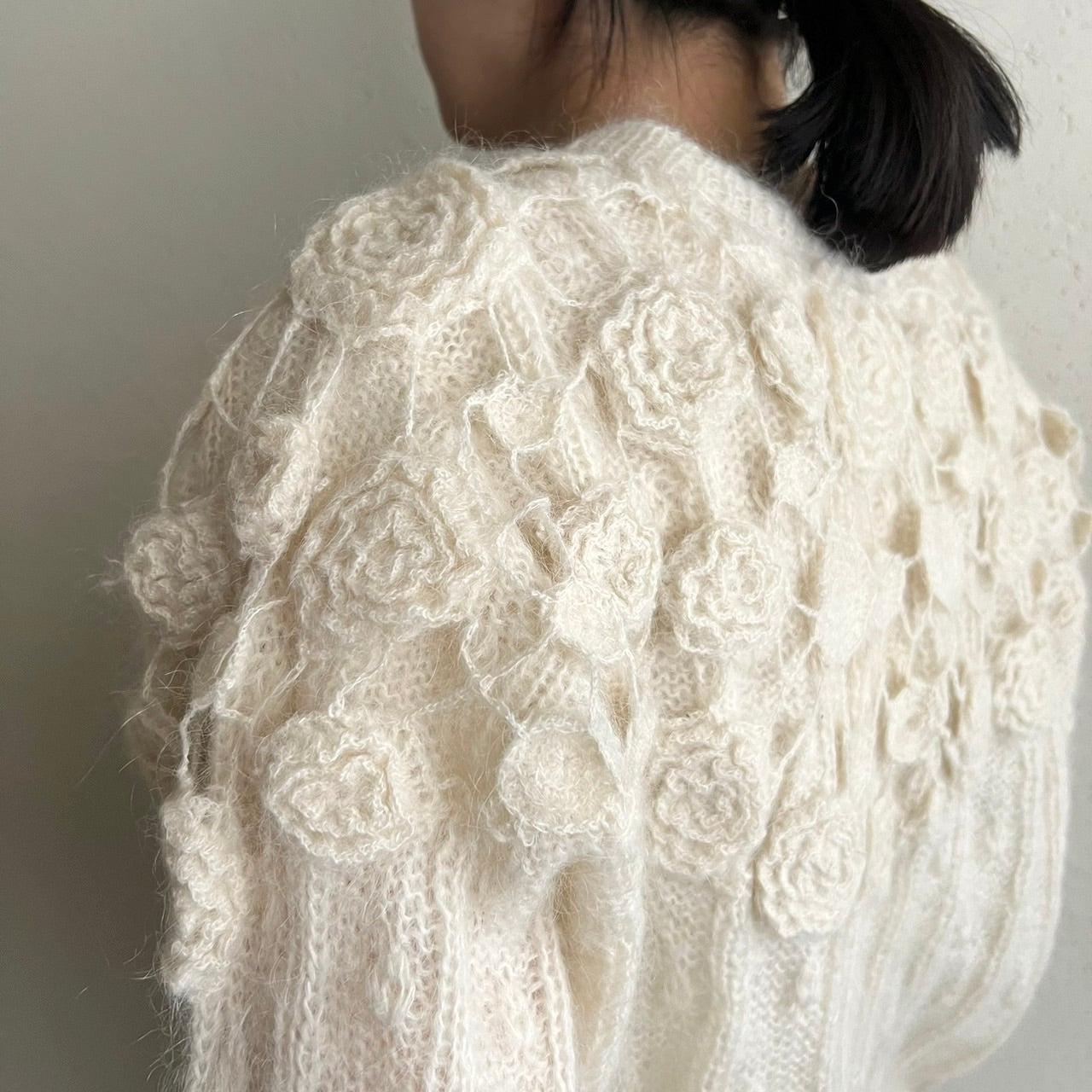 90s Design Knit Cardigan