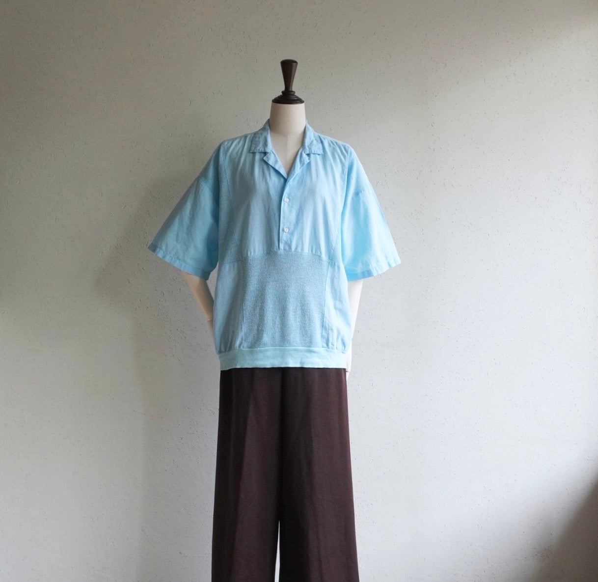 90s Cotton Linen Top Made in Italy