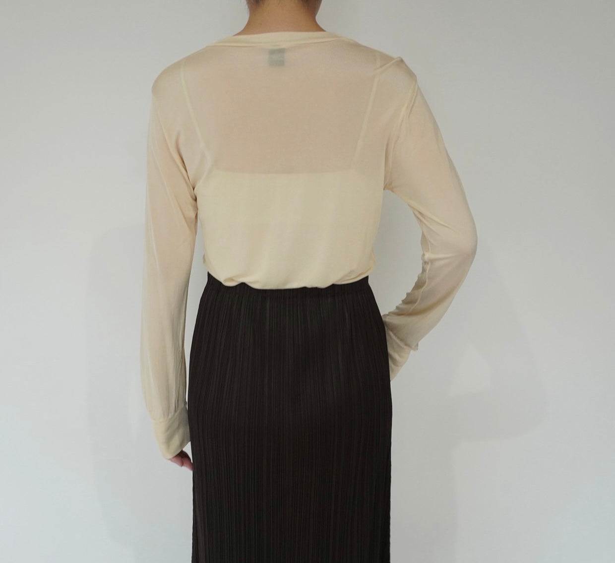 90s Sheer Silk Top