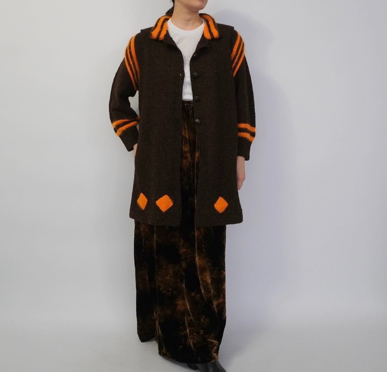80s Design Knit Jacket