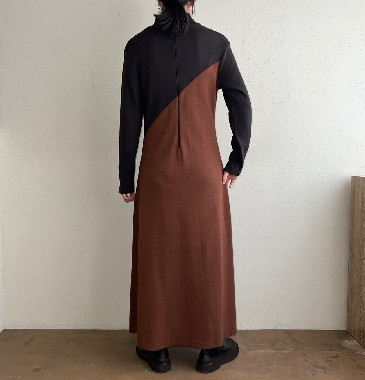 90s Two-Tone Dress