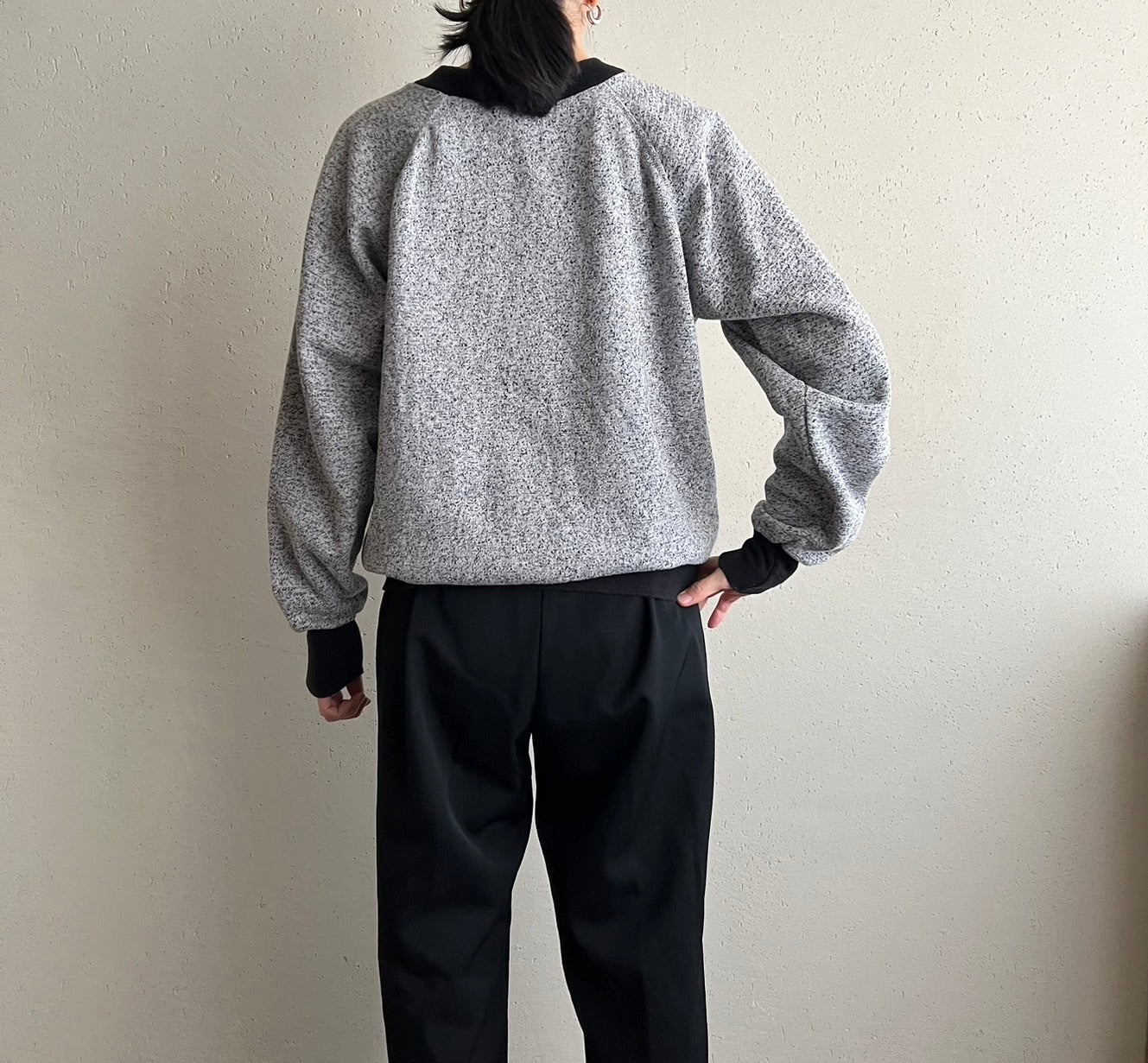 90s Mix Sweater Made in USA
