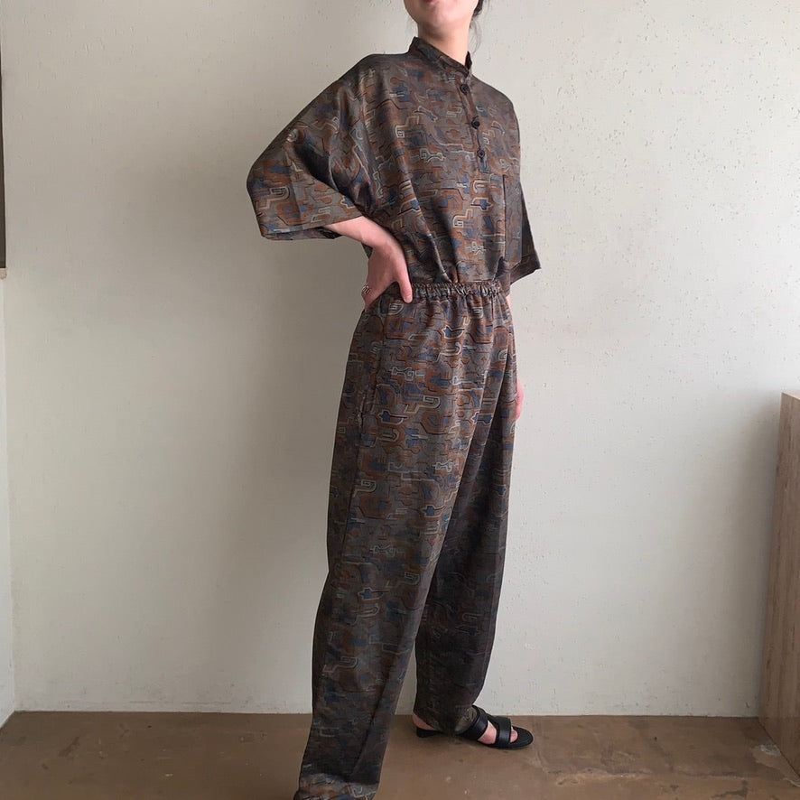 90s Printed Two-Piece