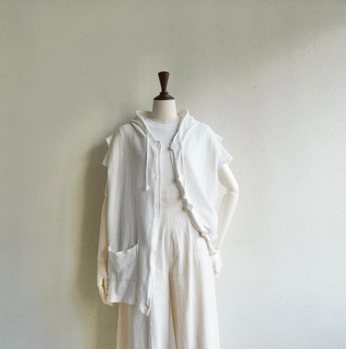 90s Mesh Sleeveless Top Made in USA