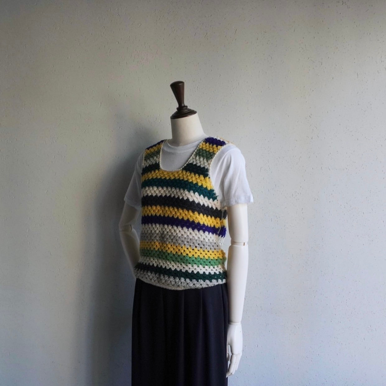 80s Pattern Knit Top