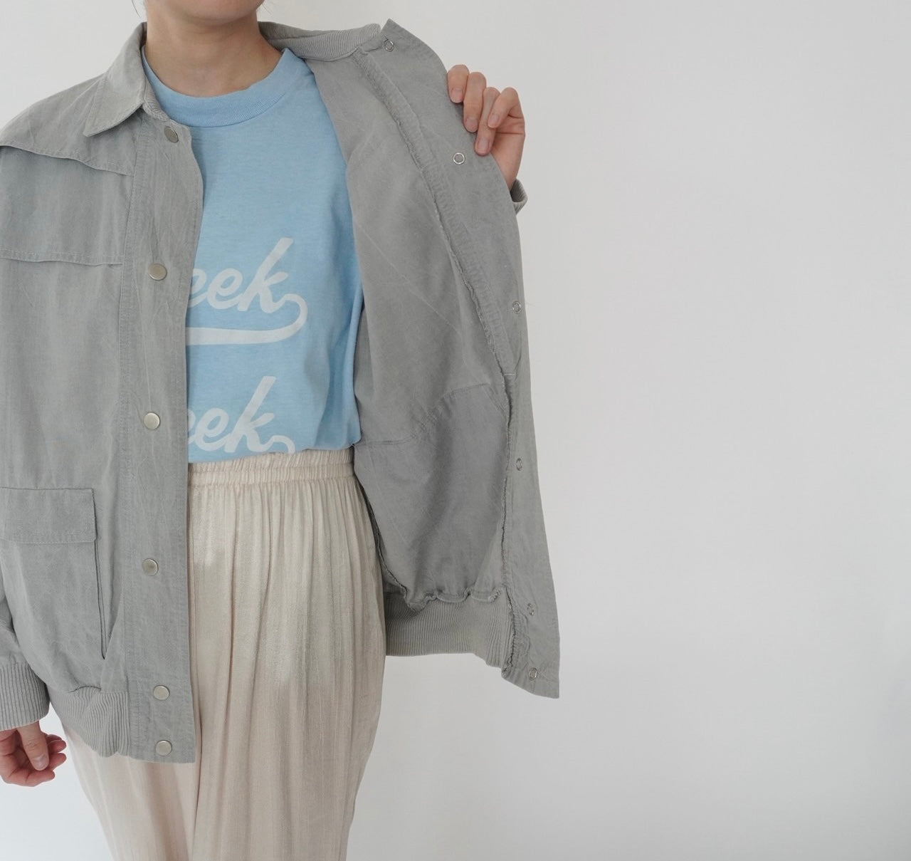 90s Design Light Jacket Made in USA