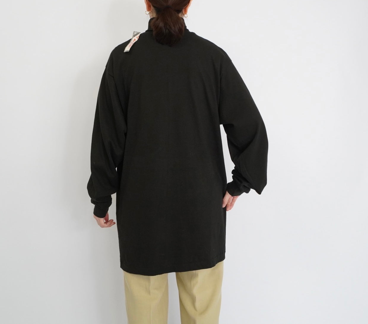90s ”FRUIT OF THE LOOM ” Long Sleeves T-shirt Made in USA Dead Stock