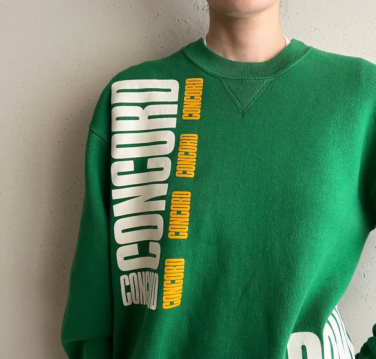 90s Printed Sweater Made in USA
