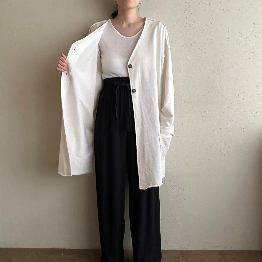 90s Long Sweater Cardigan Made in USA