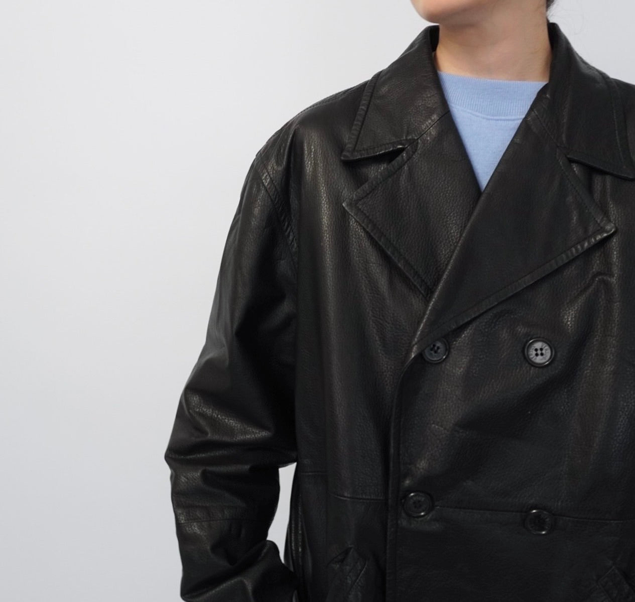 90s "Versus Gianni Versace" Leather Jacket Made in Italy