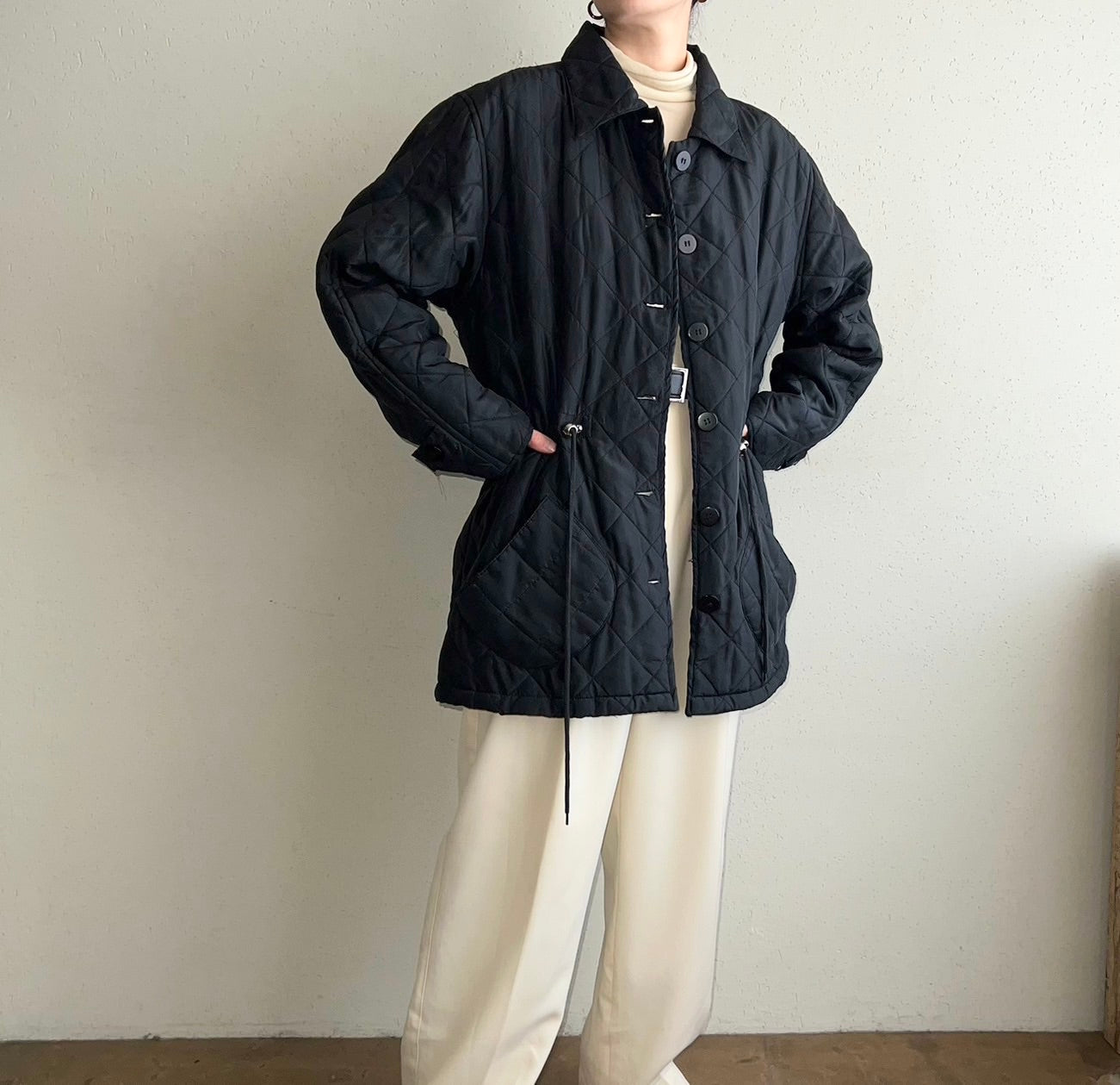 90s Silk Quilted Jacket