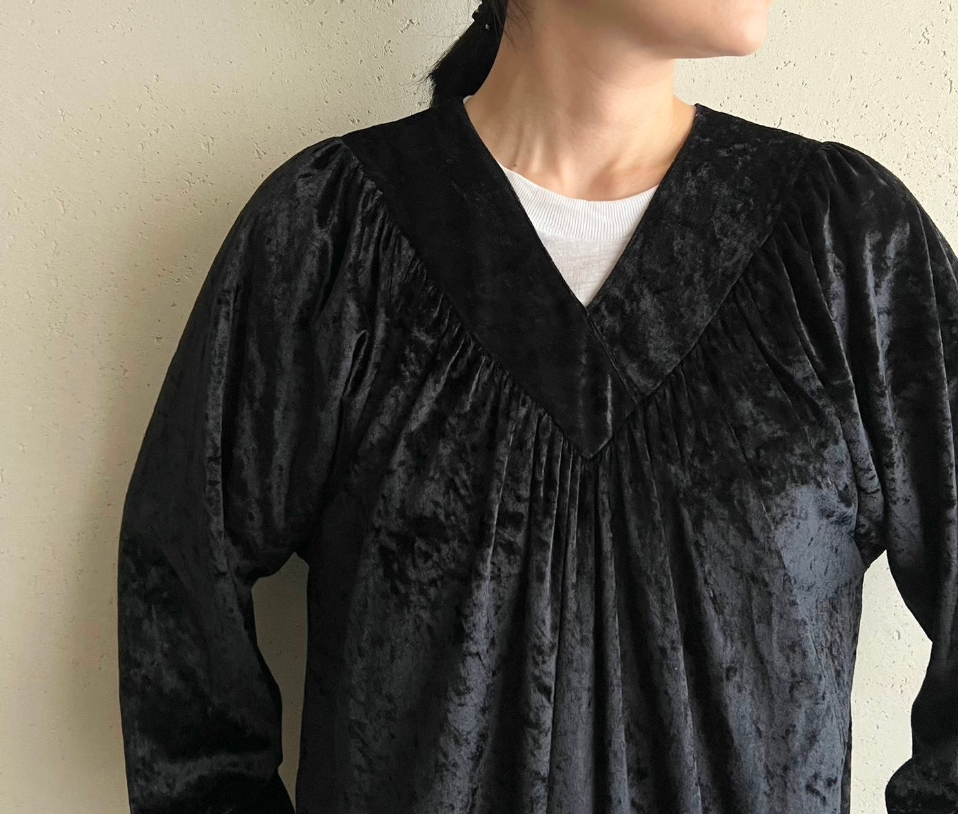 90s EURO Velour Dress
