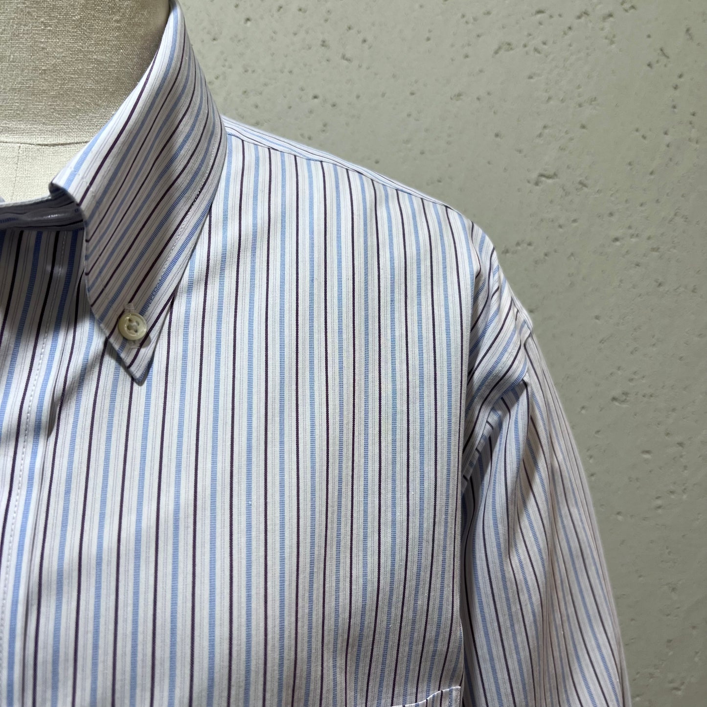 90s "Brooks Brothers" Striped Shirt