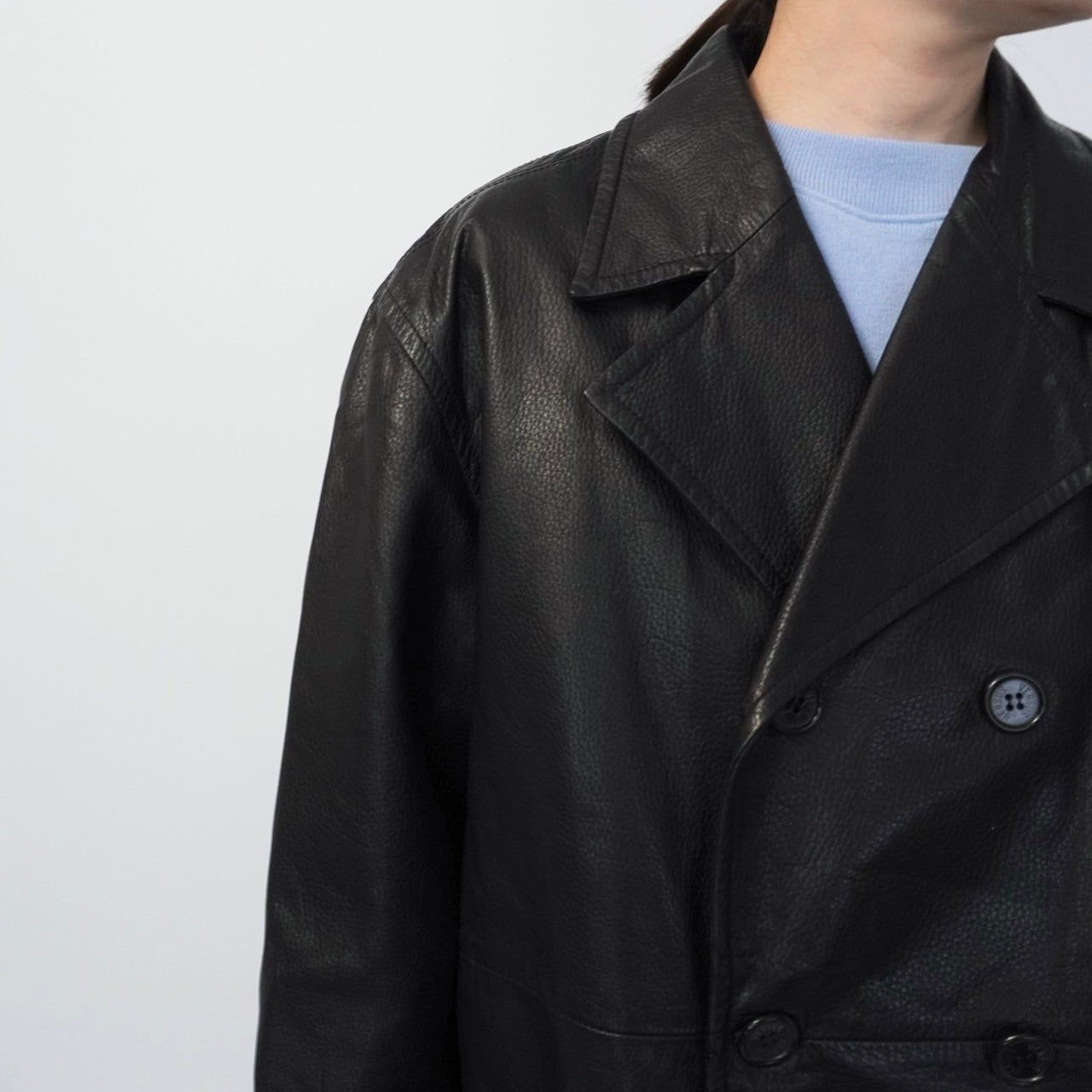 90s "Versus Gianni Versace" Leather Jacket Made in Italy