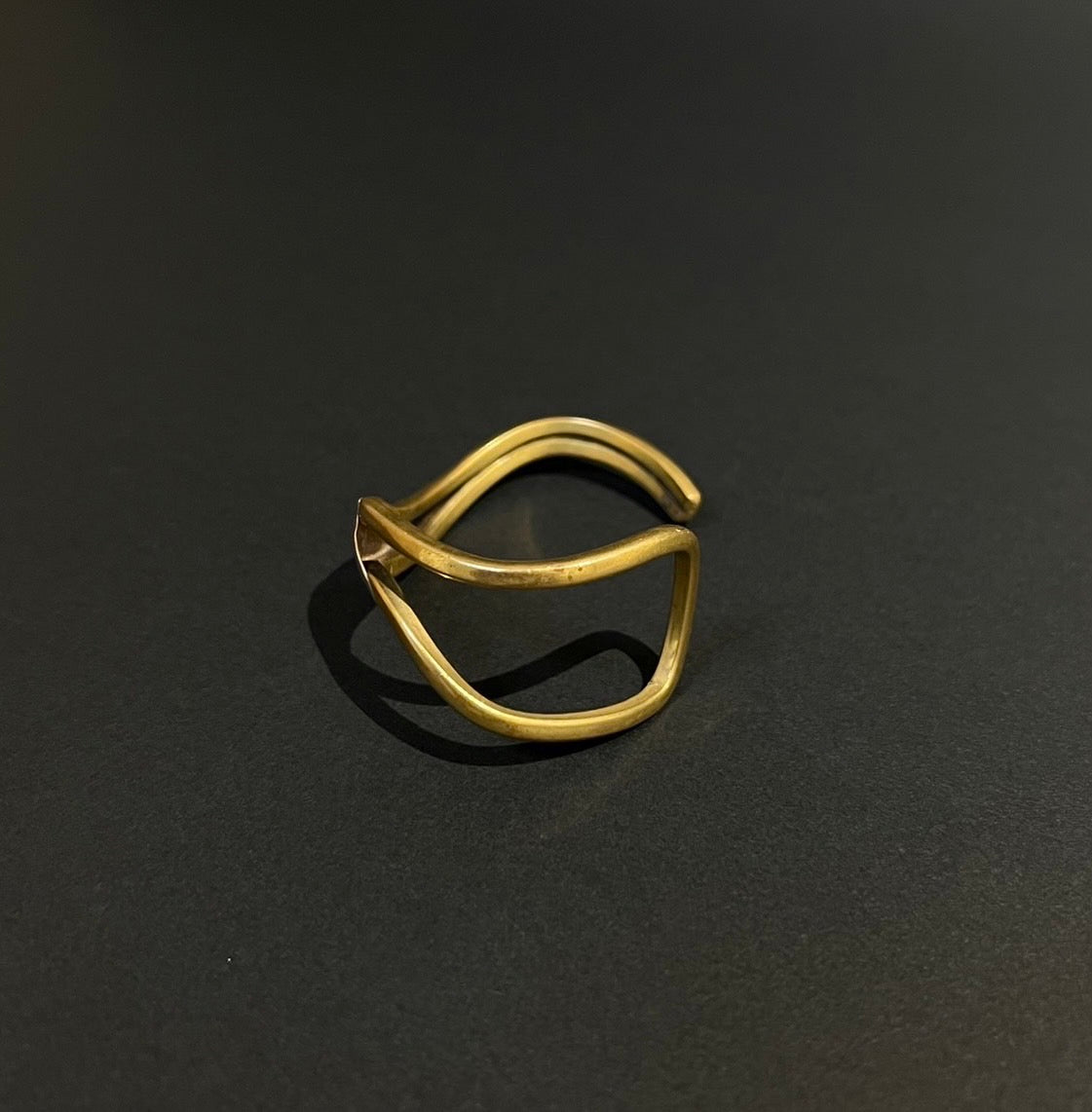 Vintage Silver x Gold Cuff