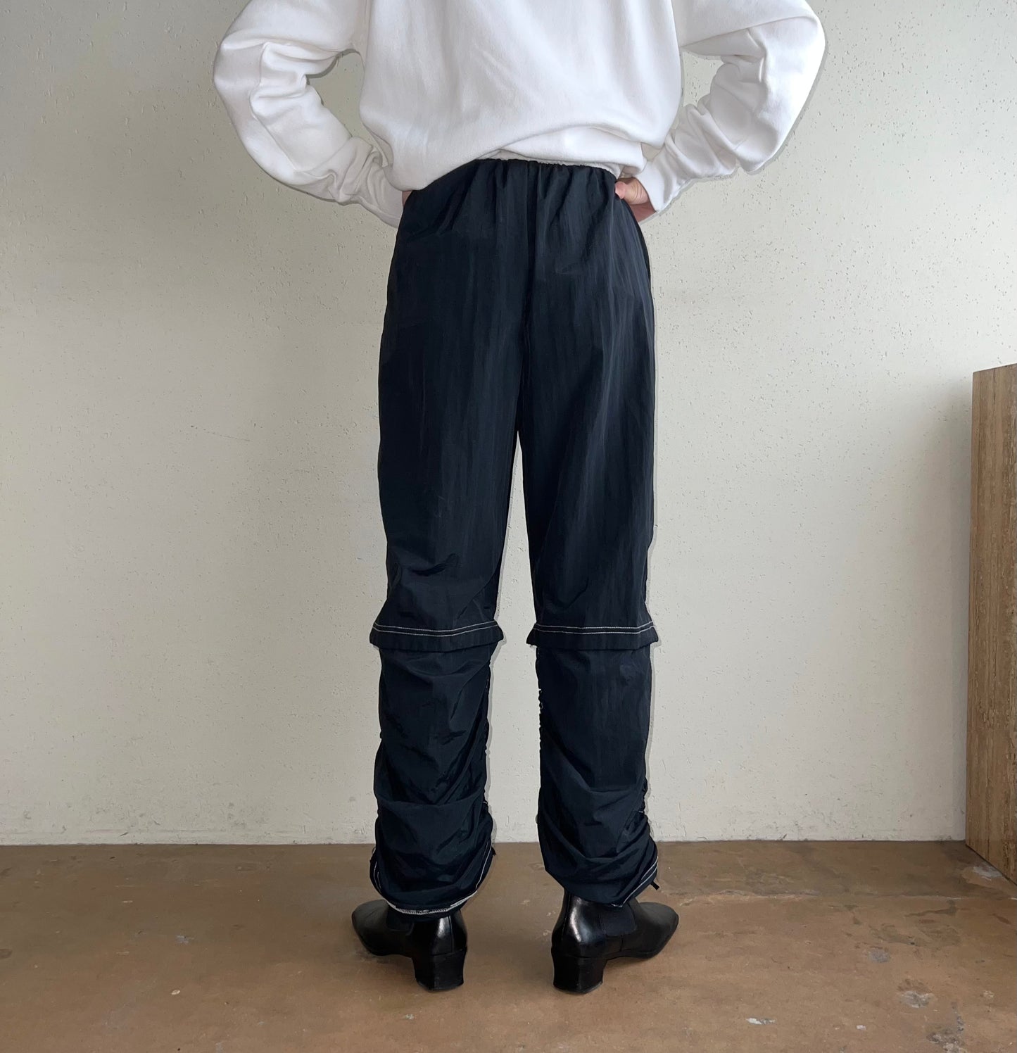 90s Design Nylon Pants