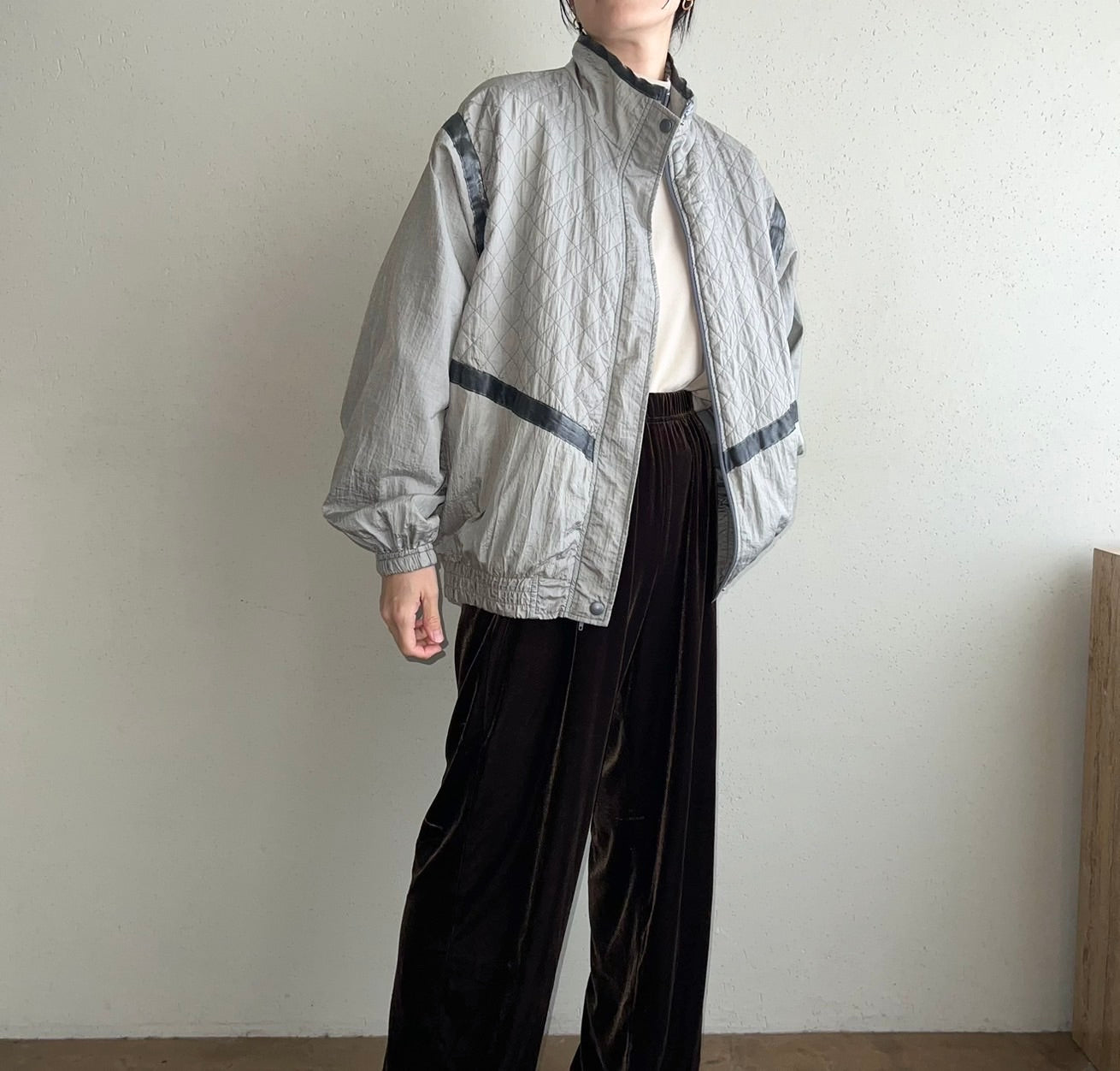 90s Design Nylon Jacket