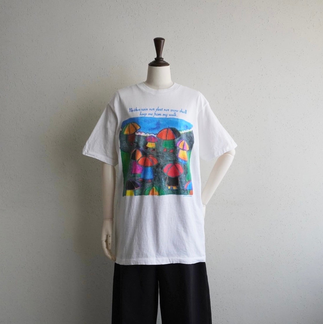 90s Printed T-shirt Made in USA