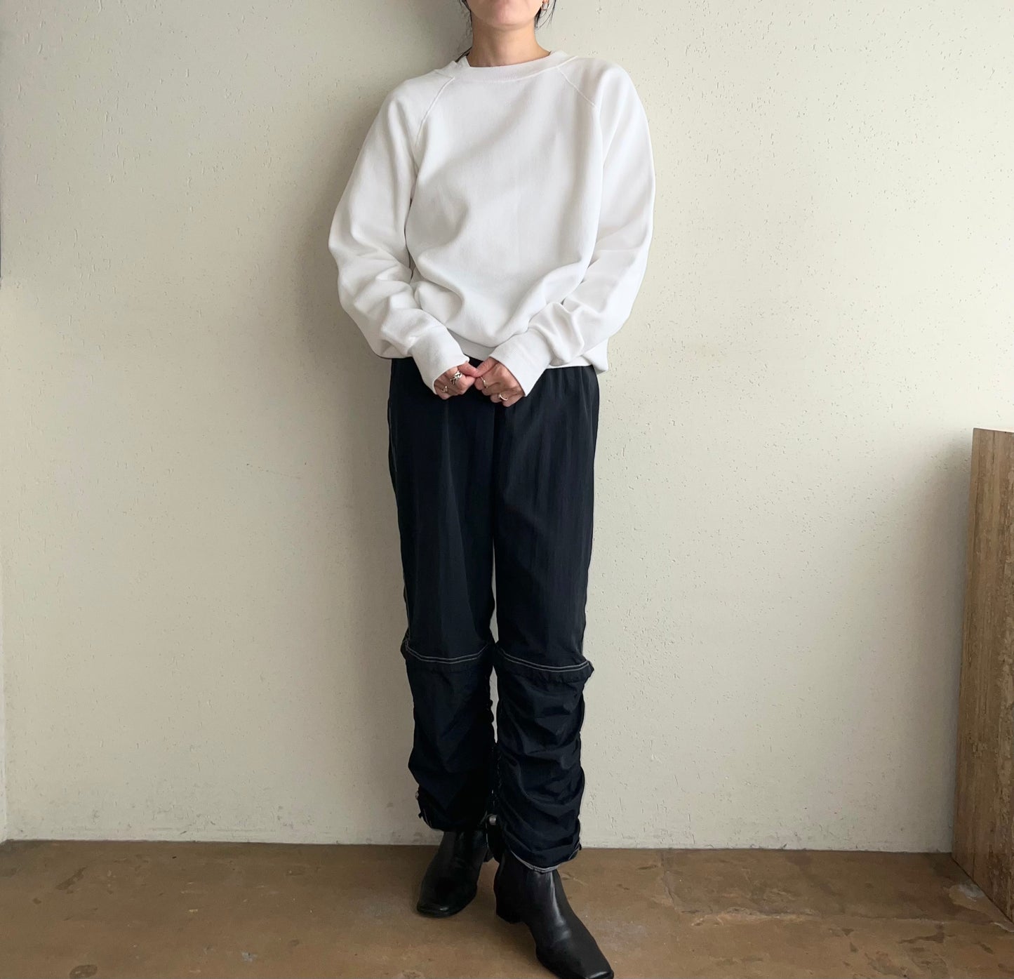 90s Design Nylon Pants
