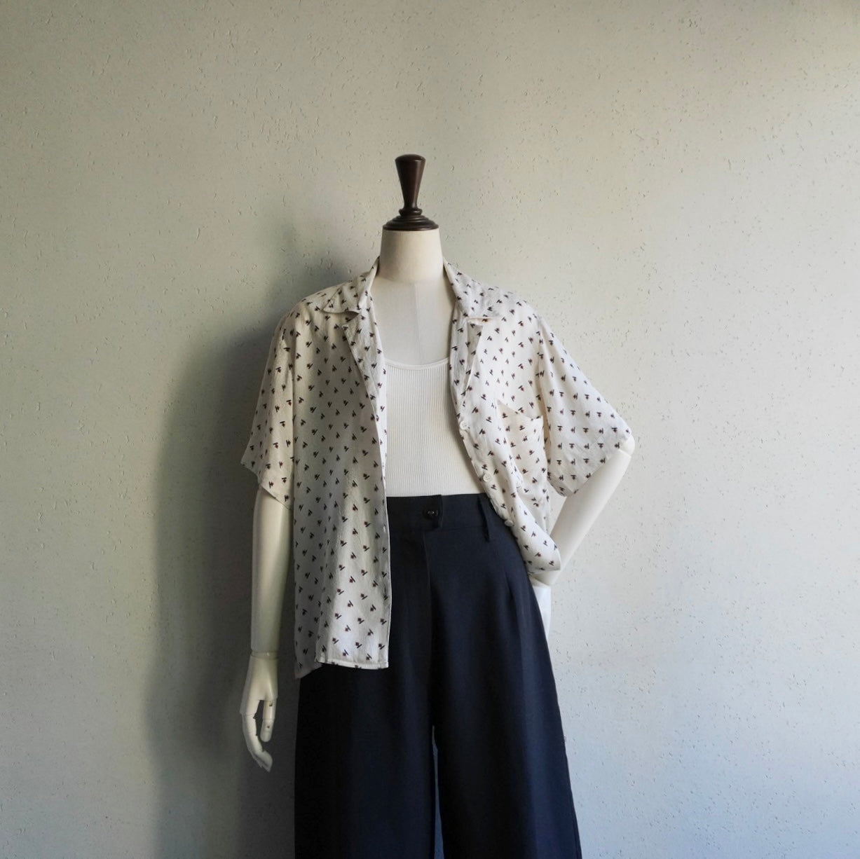 90s "ANN TAYLOR" Silk Shirt