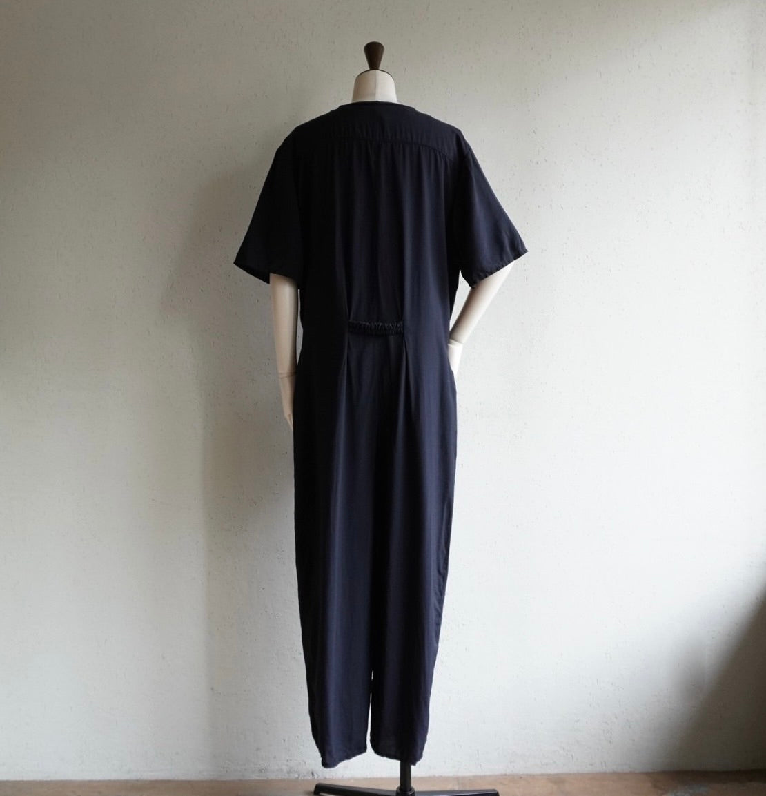 90s Black Jumpsuit Made in Italy