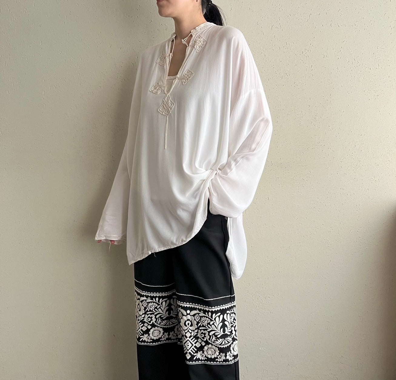 80s Embroidery Tunic