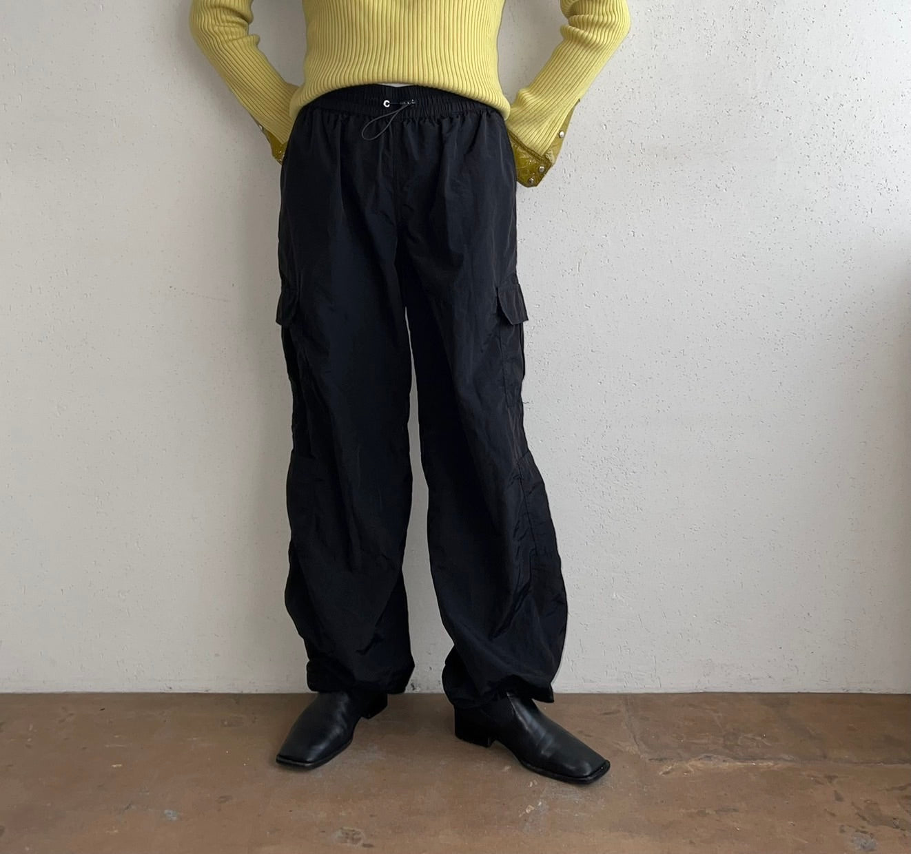 Black Cargo Pants
