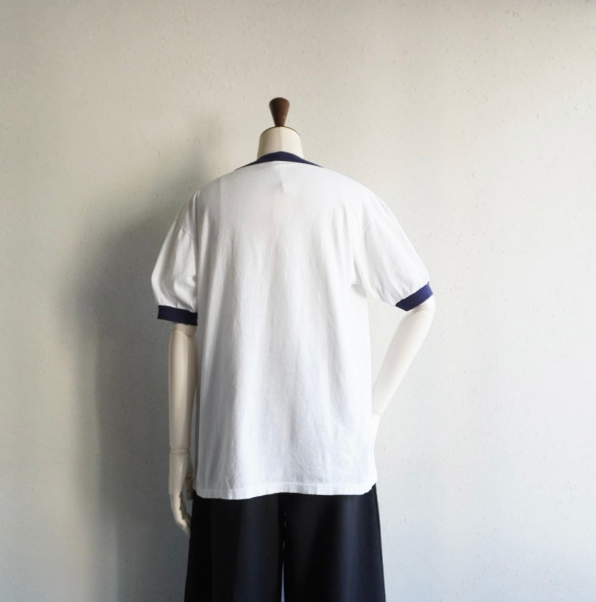 90s Printed Ringer T-shirt Made in USA