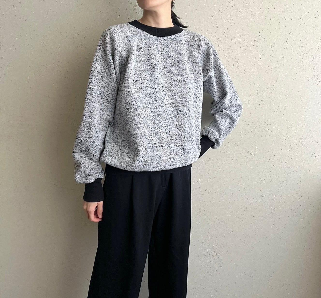 90s Mix Sweater Made in USA