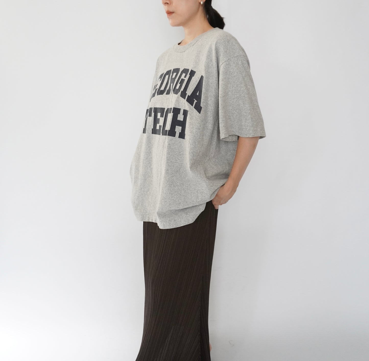 90s Printed Big T-shirt Made in USA