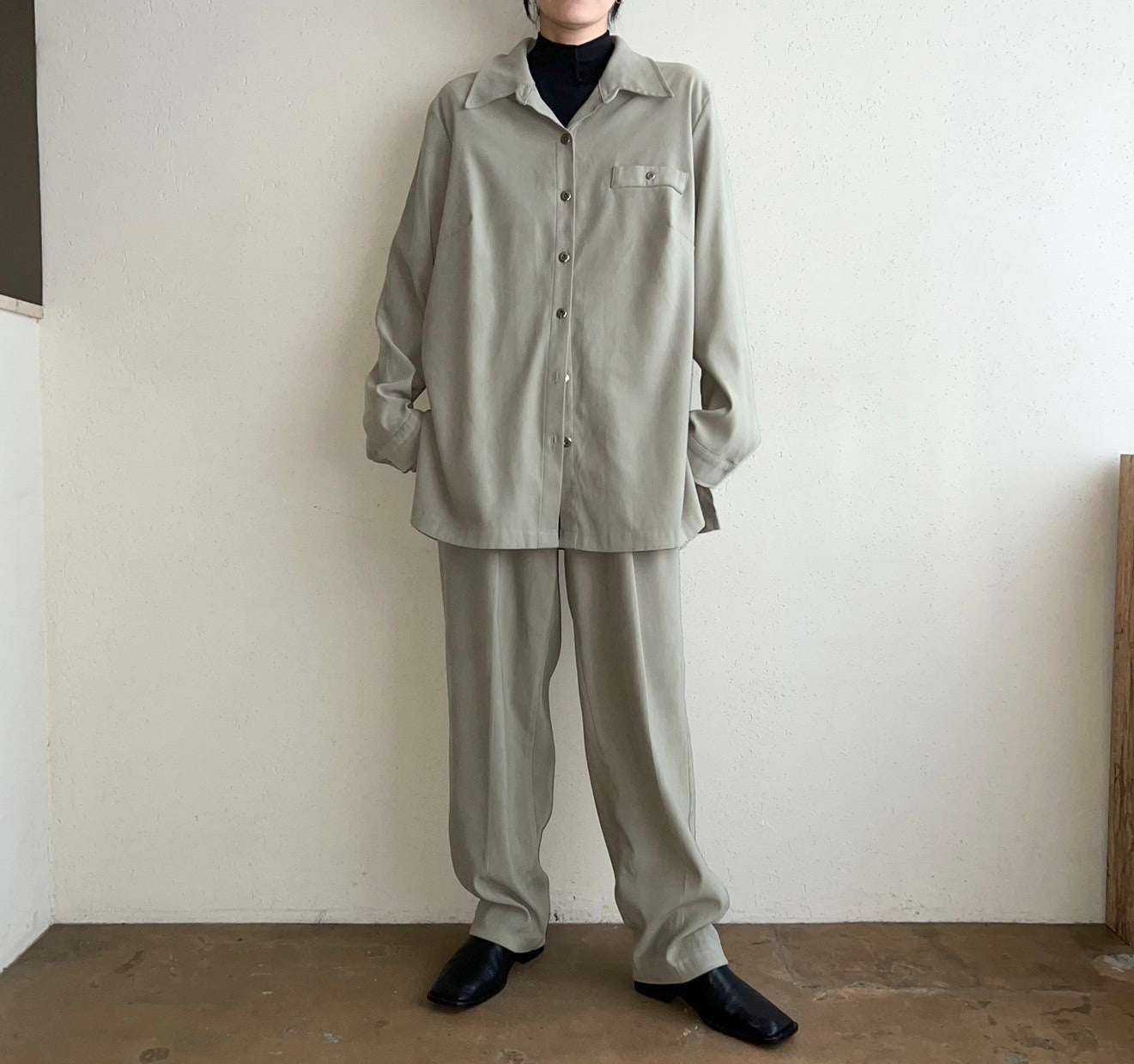 90s Light Green Two-Piece