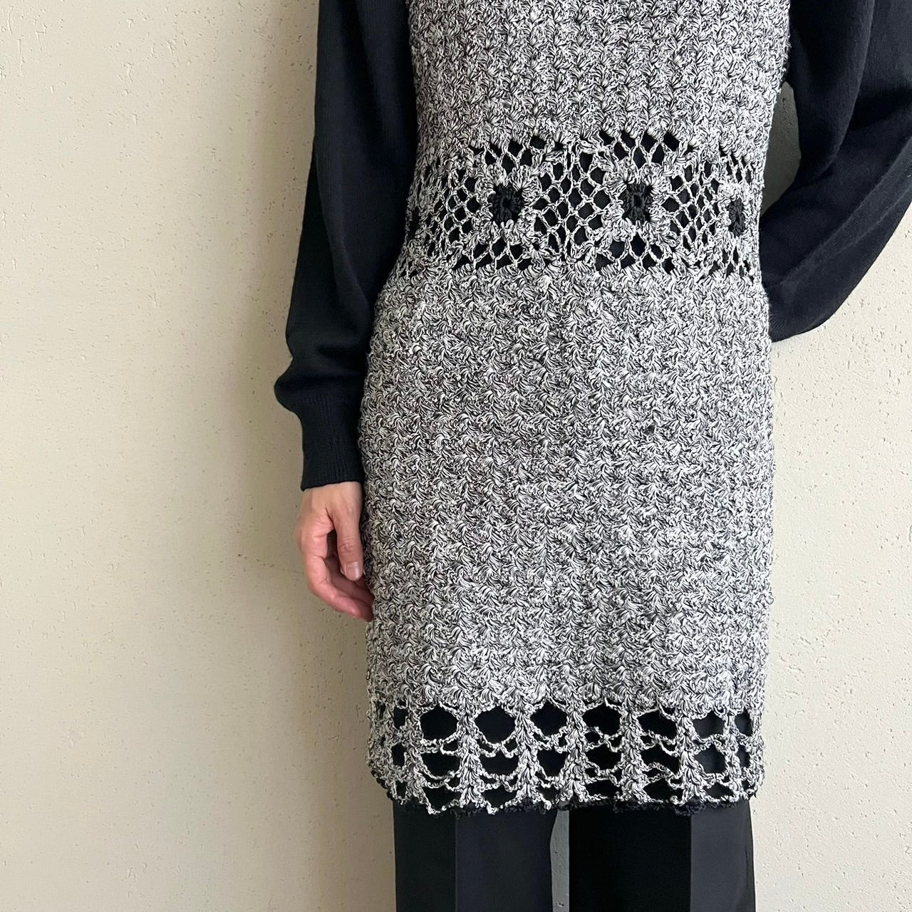 Crochet Knit Dress