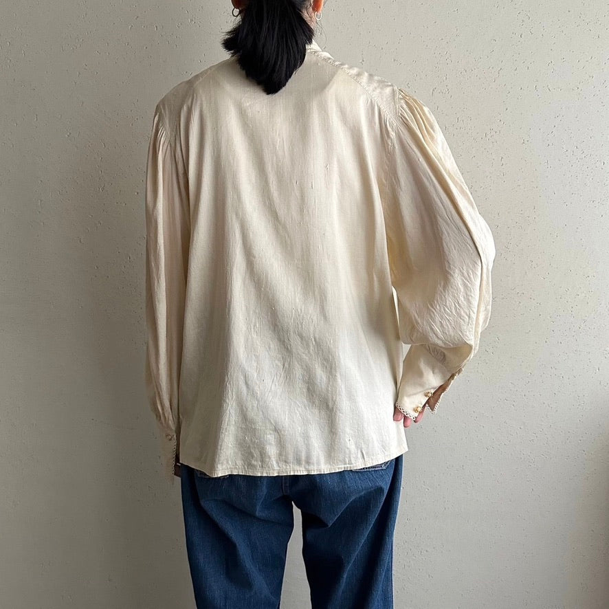 80s Silk Blouse Made in Germany