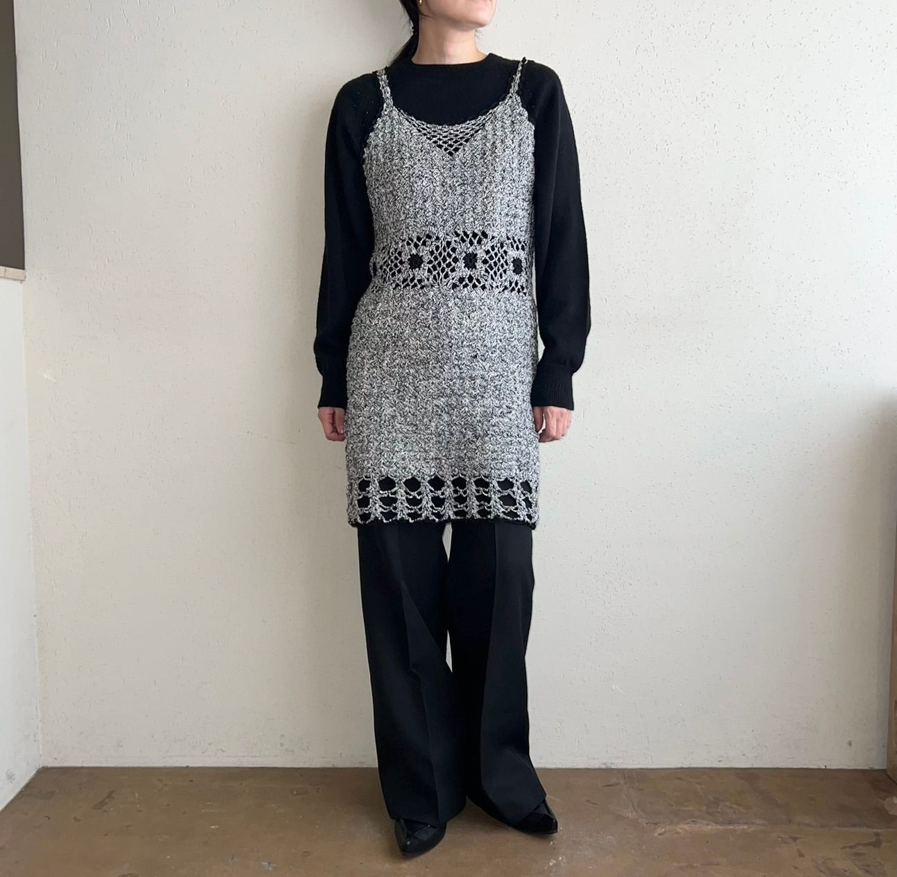 Crochet Knit Dress