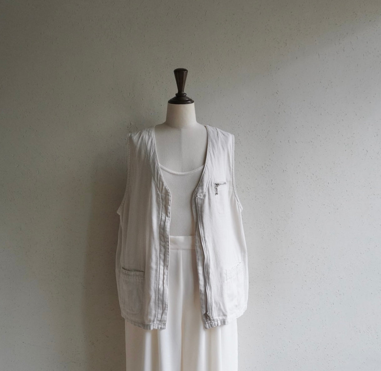 90s Zip Vest