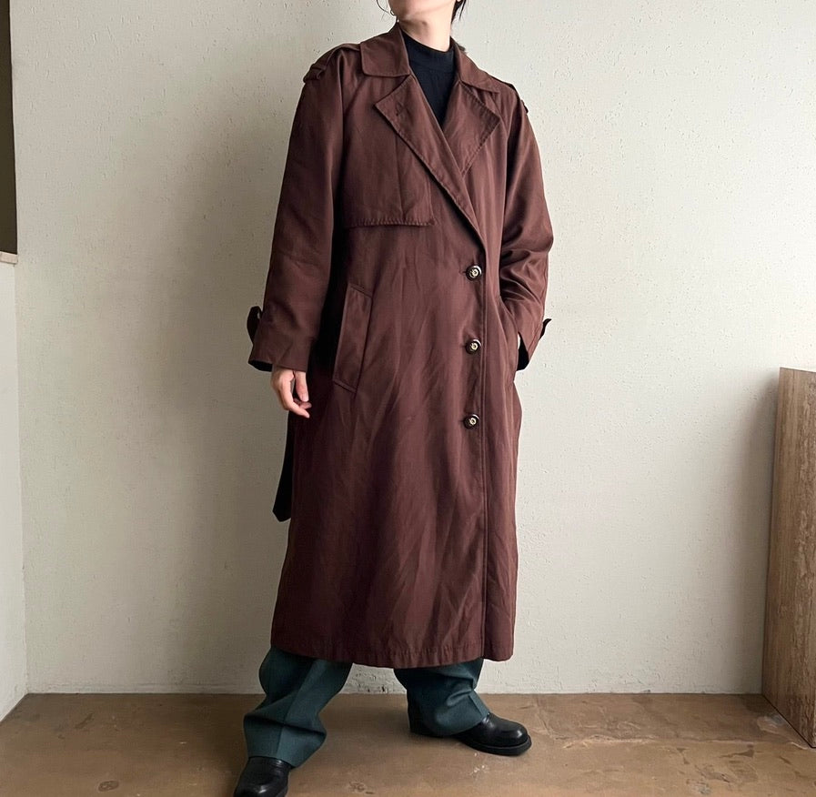 90s Brown Coat