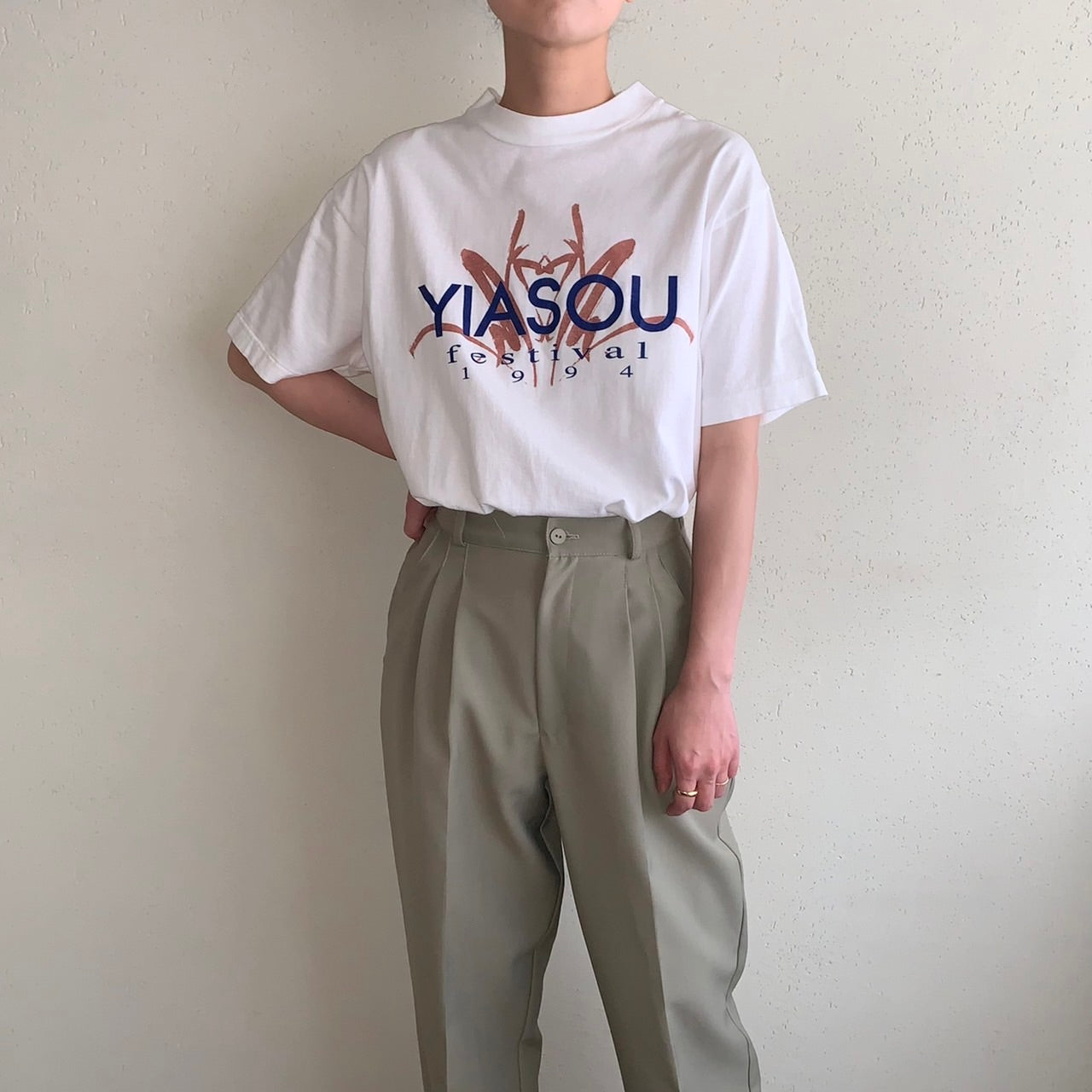 90s Printed T-shirt Made in USA